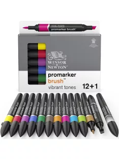 Set of brush markers WN Promarker 12+1pc Set 2