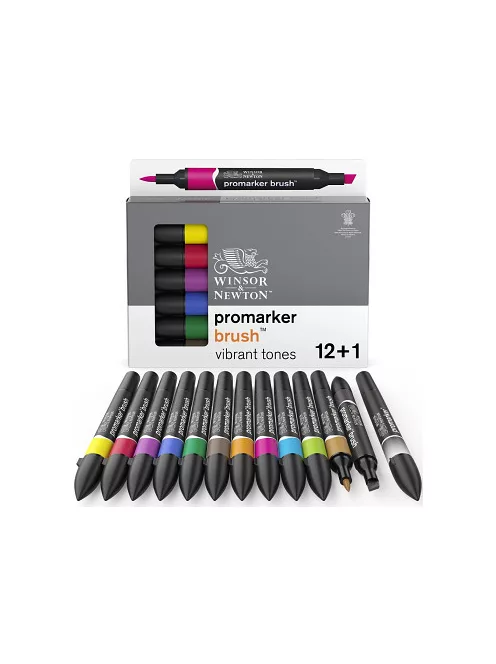 Set of brush markers WN Promarker 12+1pc Set 2
