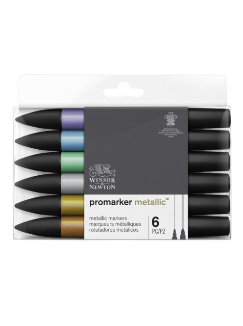 WN Promarker Metallic markerkészlet 6 db