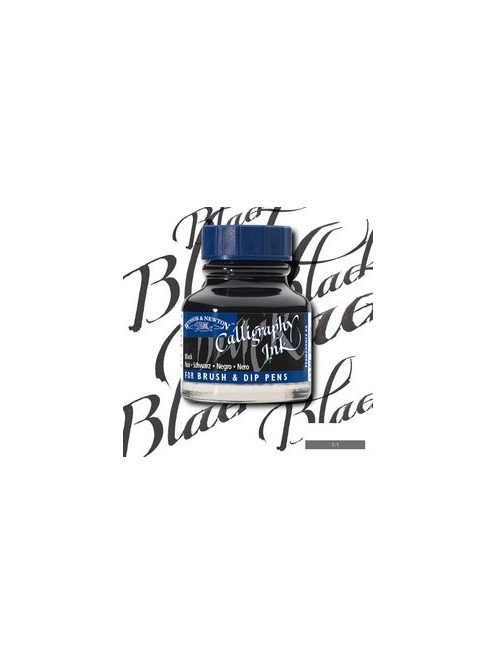 Kalligráfiai tinta W&N 30ml - 030 Fekete