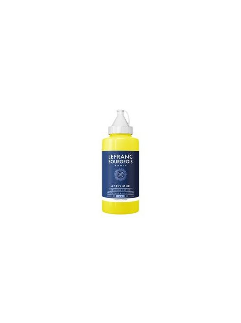 Lefranc akrilfesték 750ml – 377 Citromsárga