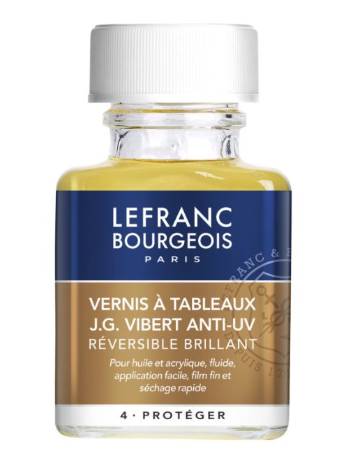 Lefranc JGVibert fényes olajfesték lakk 75ml