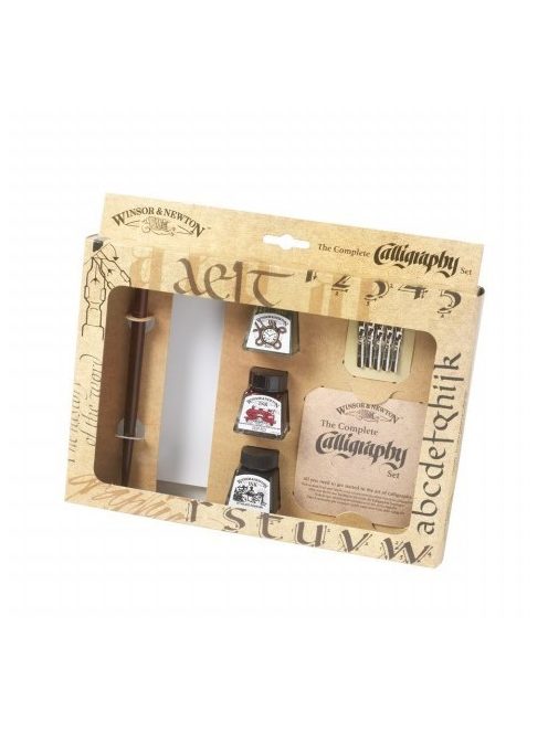 Winsor&Newton kalligráfia készlet, komplett