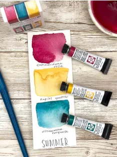 DS akvarell festék készlet 3x5ml – Summer