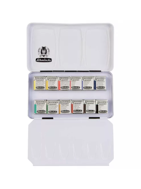 Akvarellfesték készlet Schmincke Academy 12 db kis doboz