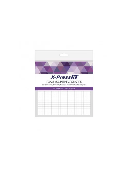 Double-sided adhesive squares 12x12mm