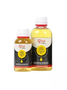 Lenolaj, Finomított - Linseed Oil Refined and Bleached, ROSA Gallery - 125 ml