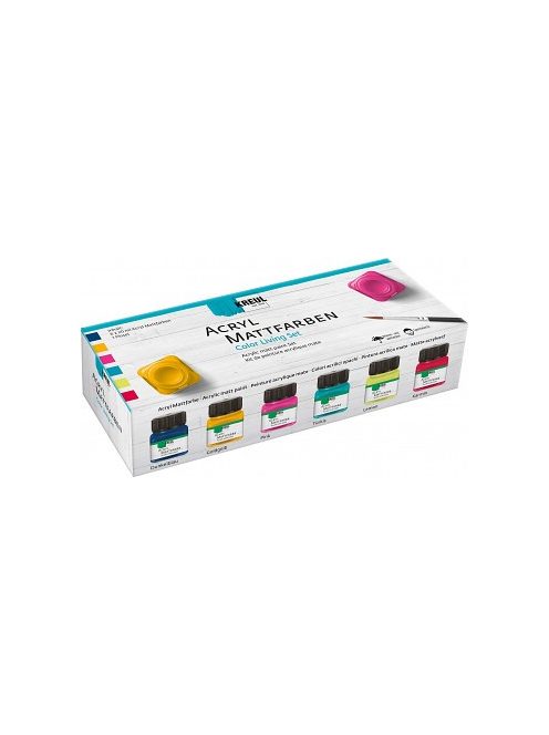 Kreul Matt Living akril festékkészlet 6x20 ml