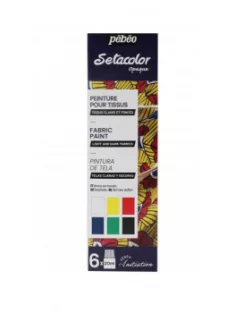 Textilfesték szett Setacolor 6 db