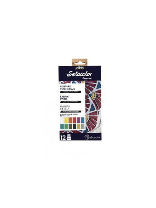 Textilfesték szett Setacolor 12x20ml