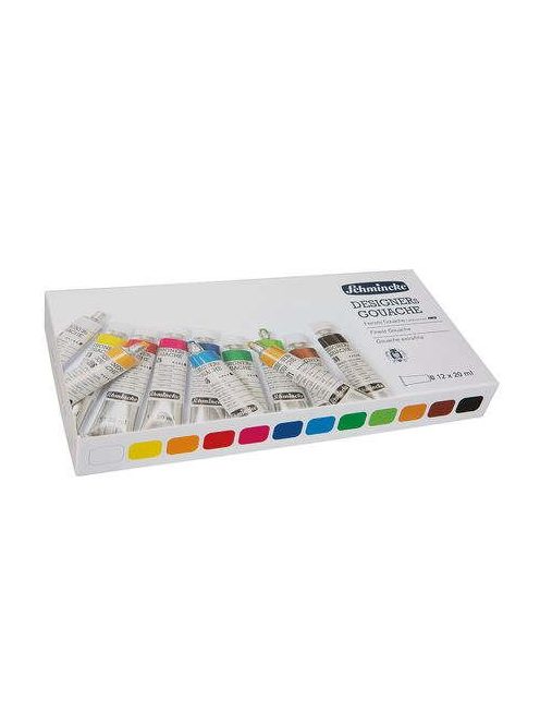 Gouache festékkészlet Schmincke Designer's 12x20ml