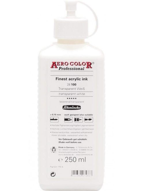 Schmincke Aerocolor 250ml – 100 átlátszó fehér