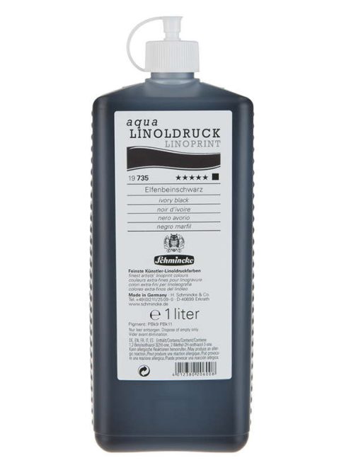 Schmincke linóleumfesték 1000ml – 735 elefántcsontfekete