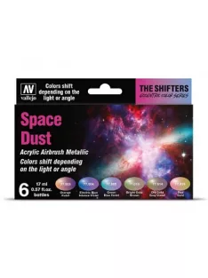   Vallejo Shifters Modellező festék Set 6x17ml – Space Dust