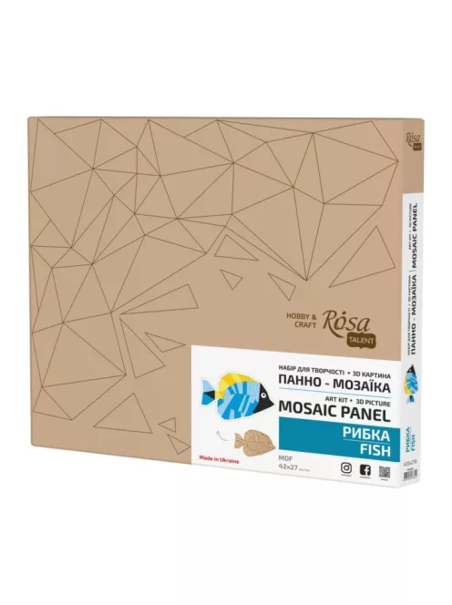 3D fa puzzle Rosa  Fish