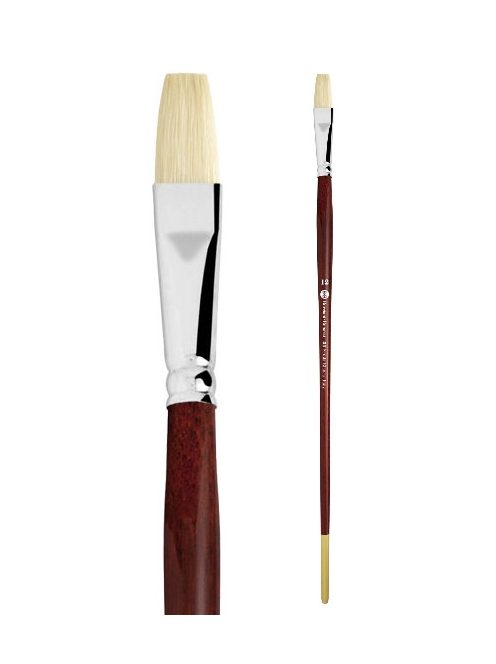 Extra finom sörtéjű ecset, lapos 51-es - 0-s méret