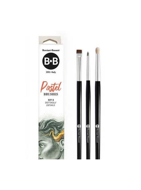 Pasztell ecsetkészlet BB Kit 3 – Részletek