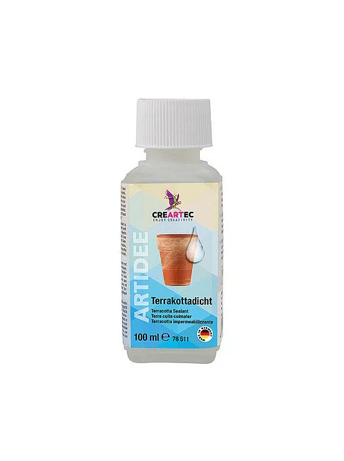 Waterproof varnish for ceramic clays and materials 100ml