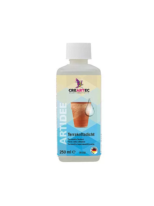 Waterproof varnish for ceramic clays and materials 250ml