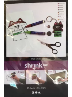 Zsugorodó fólia 20x30cm szett - 10 db
