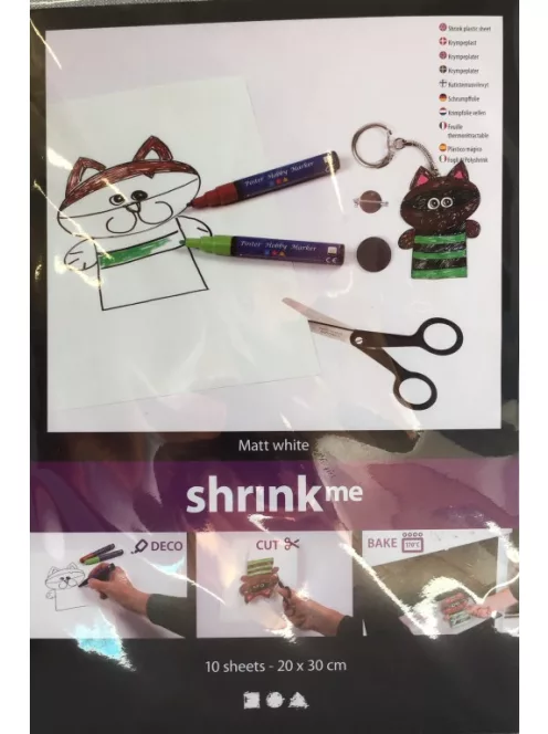 Zsugorodó fólia 20x30cm szett - 10 db