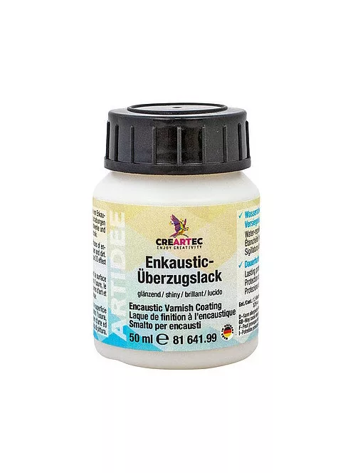Varnish for encaustic waxes 50ml glossy