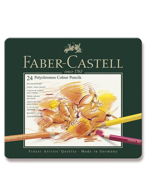 Faber-Castell Polychromos színes ceruzák, 24 db