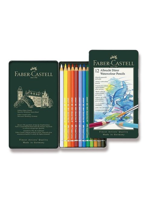 Faber-Castell akvarell színes ceruzák, 12 db, Albrecht Dürer