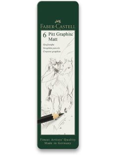Faber-Castell grafit matt ceruzakészlet - 6 db