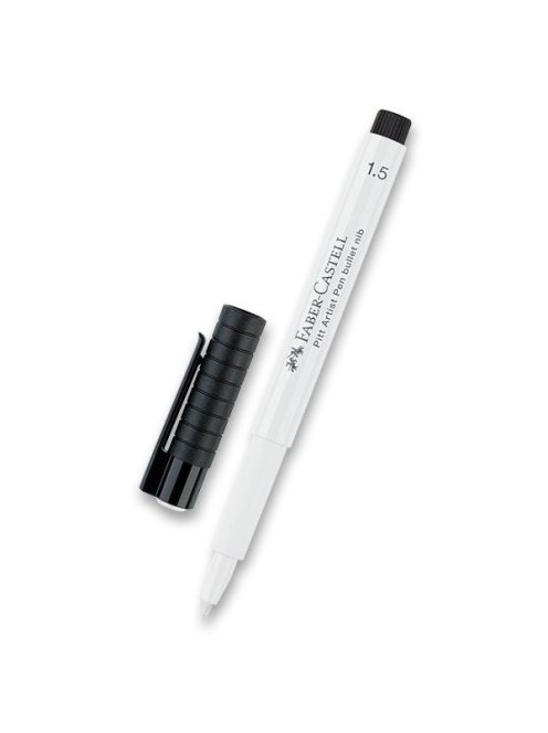 Faber-Castell vékony filctoll, fehér