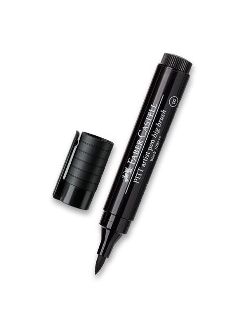 Faber-Castell széles filctoll, fekete