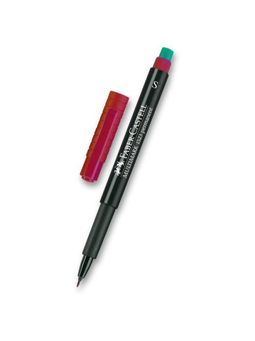 Faber-Castell Multimark permanens filctoll – piros S