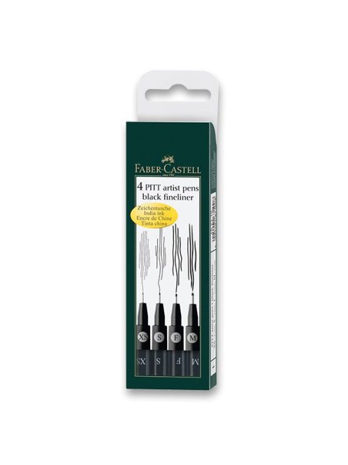 Faber-Castell Pitt markerkészlet 4 db