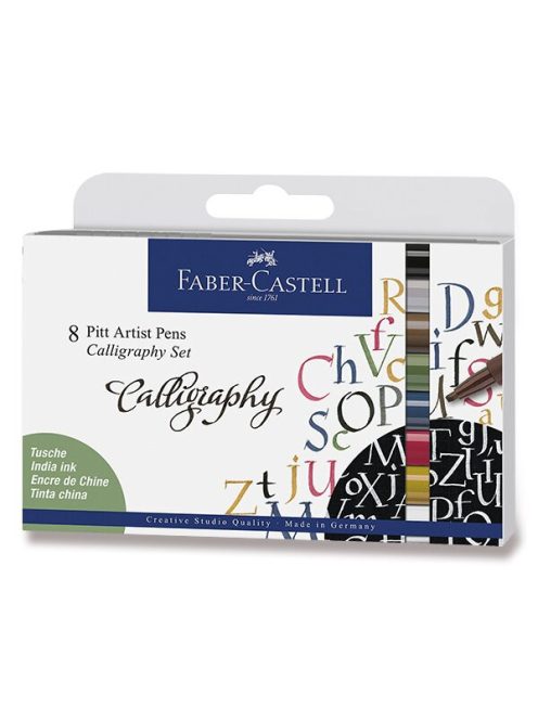 Faber-Castell kalligráfiai marker készlet 8 db