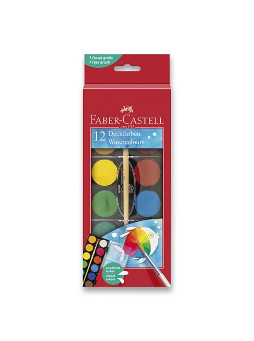 Faber-Castell akvarell festőkészlet, 12 db-os
