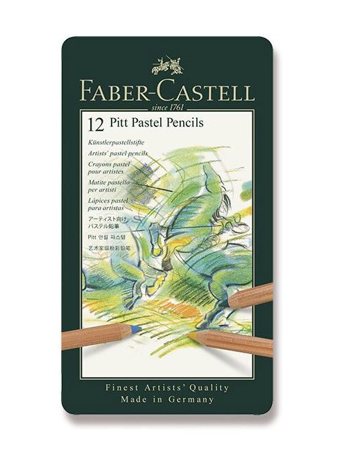 Faber-Castell művészi pasztell készlet, 12 darabos dobozban