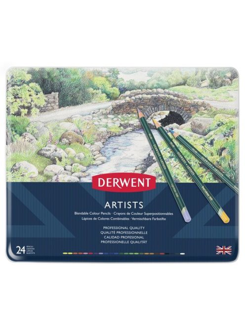 Derwent Artists színes ceruzakészlet, 24 db