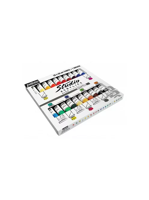 Akrilfesték szett Pébéo 20x20ml
