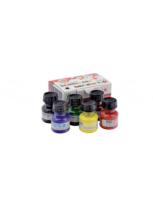 Színes tintakészlet 6x20g