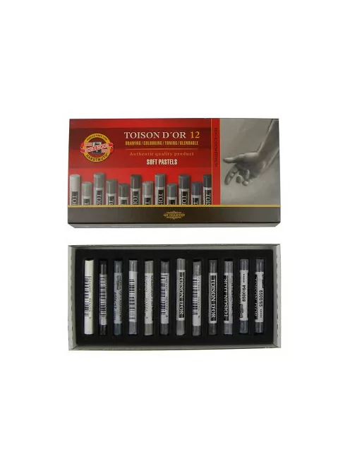 Toison dusty chalk artistic gray 12 pcs