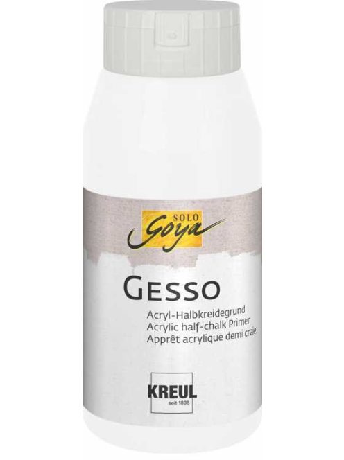 KREUL SOLO GOYA Gesso Primer - Fehér 750 ml