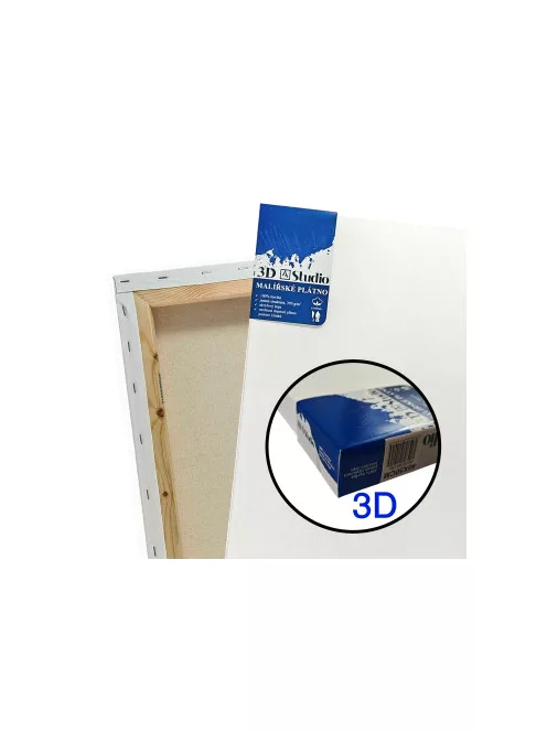 3D széles keretű vászon Artikon Studio – 40x40cm