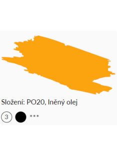 Umton olajfesték 20ml – 0013 Sötét kadmium sárga