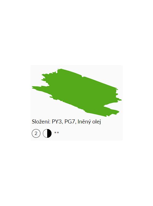 Umton olajfesték 20ml – 0035 Nagyszerű, tartós zöld