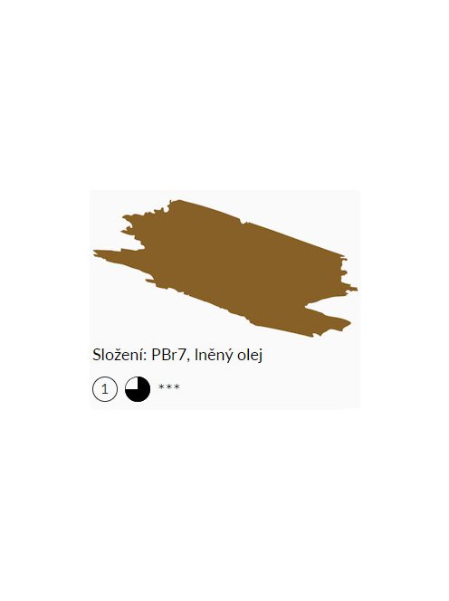 Umton olajfesték 20ml – 0042 Siena natúr