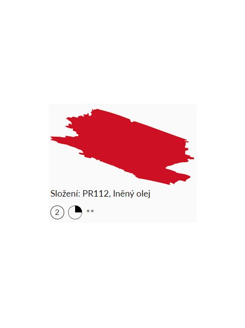 Umton olajfesték 20ml – 0051 Permanens piros közepes