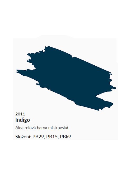 Umton akvarellfesték 2,6 ml – 2011 indigó