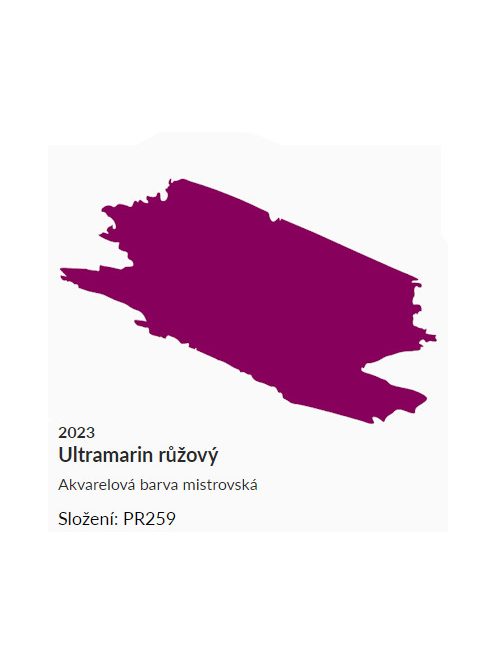 Umton akvarellfesték 2,6 ml – 2023 ultramarin rózsaszín