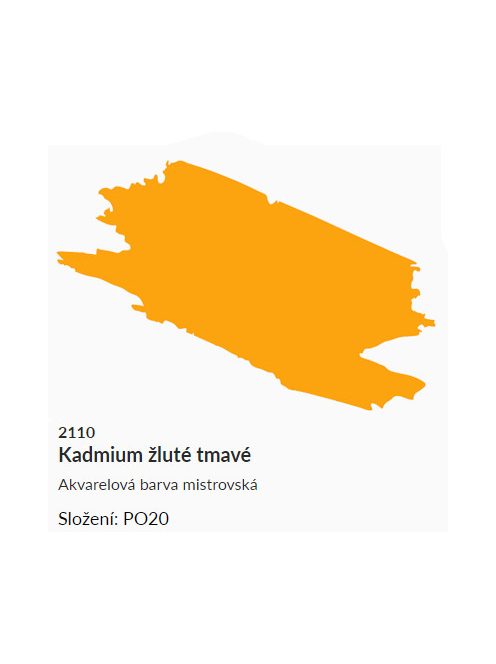 Umton akvarellfesték 2,6 ml – 2110 kadmium sárga sötét