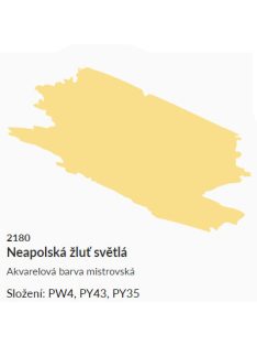   Umton akvarellfesték 2,6 ml – 2180 nápolyi világos sárga